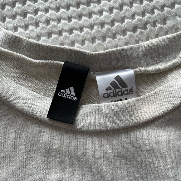 ADIDAS - Sweatshirt - Grey - Large - Picture 4 of 6